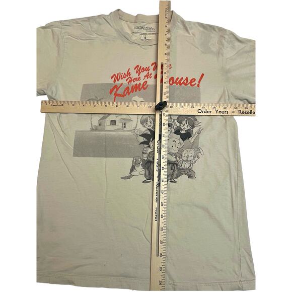 Dragon Ball Wish You Were Here Kame House T-Shirt – Goku, Krillin, Master Roshi - Picture 7 of 13